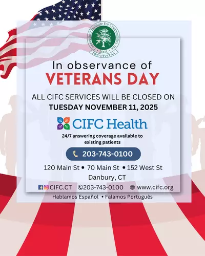 CIFC closed November 11th for Veteran's Day
